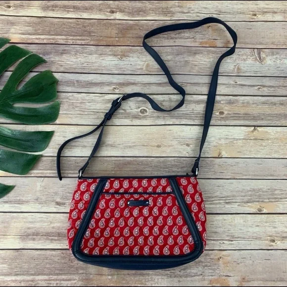 Vera Bradley Bandana Paisley Crossbody Bag - Picture 2 of 10